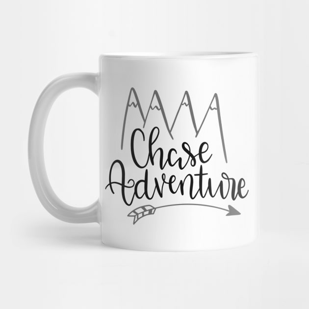 Chase Adventure! Camping Shirt, Outdoors Shirt, Hiking Shirt, Adventure Shirt by ThrivingTees